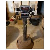 Craftsman bench grinder on stand