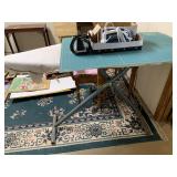Ironing board, (3) Irons and measuring sheet
