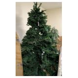 Approx 7' pre lite Christmas tree