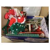 Tree topper, ornaments, and misc Christmas decor