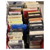 8-track tapes, CDs and cassettes