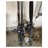 (3) Fishing poles