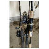 (3) Fishing poles