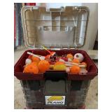 Tackle box and contents