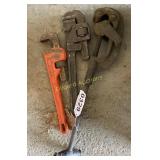 (3) Pipe Wrenches