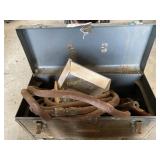 Tool box with contents, air hammer kit