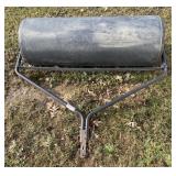 Poly tow lawn roller