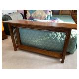 Oak table w/blanket bar (12'x54'x28.5')