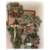 Christmas wreaths/decor