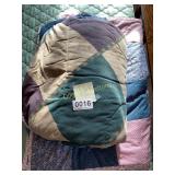 Queen size comforter & bed skirt, Quilt