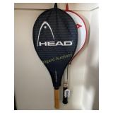 (2) Tennis racquets