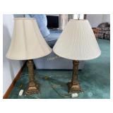 (2) Table Lamps