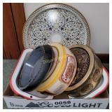 Enamelware,  tins and more