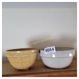 (2) Crock bowls