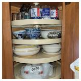Franciscan dishes, knife sharpener,  snack sets