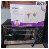 Rival toaster and Euro-pro toaster oven