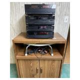 RCA amplifier, cassett & CD player, more