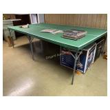 Ping Pong table, paddles, balls