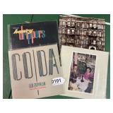 (4) Led Zeppelin records