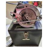Craftsman circular saw in case
