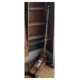 American floor jack & Watling wooden step ladder