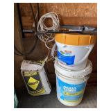 Concrete mix, stabilize tablets