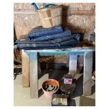Sawhorses, tarps, batteries, more