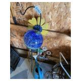 Lawn decor, ball, watering can