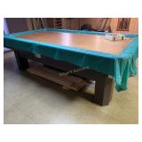 Slate Pool table & pool balls, (READ BELOW)