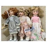 1-Phyllis Parkins, 1-Seymour MannPorcelain dolls