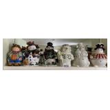 (6) Cookie jars