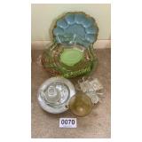 Egg tray, serving dishes & more