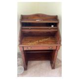 Small roll top desk