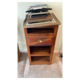 Small stand with picture frames