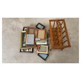 Picture frames and magazine holder