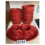 Fiesta dishes (12 PC)
