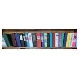 Binders with quilt patterns