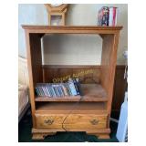 Entertainment wood stand (21.5"x38"x52")