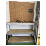 Metal shelf