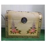 Flower decor chest