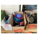 Faberware pots and pans, kitchenware, more
