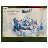 North Pole Express train decor