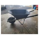 Plastic wheelbarrow