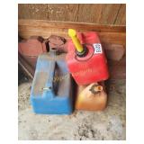 (3) gas cans