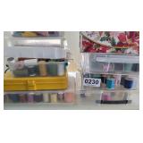 Totes of Sewing thread