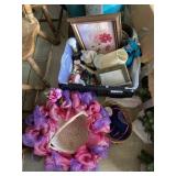 Tote, lamp and Misc decor