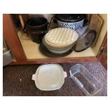 HB crock pot, baking pans and more