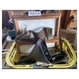 Frames, Makita electric drill, belts