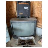 Eden pure heater (Parts), propane heater, and TV