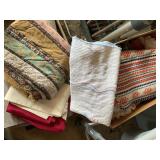 Misc blankets and linens